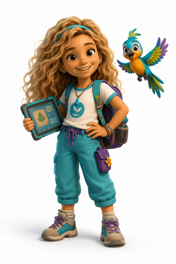 Ilustração 3D de Luma